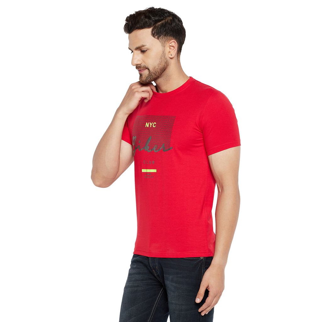 Duke Urban Men Half Sleeve Cotton T-shirt (LF5741)