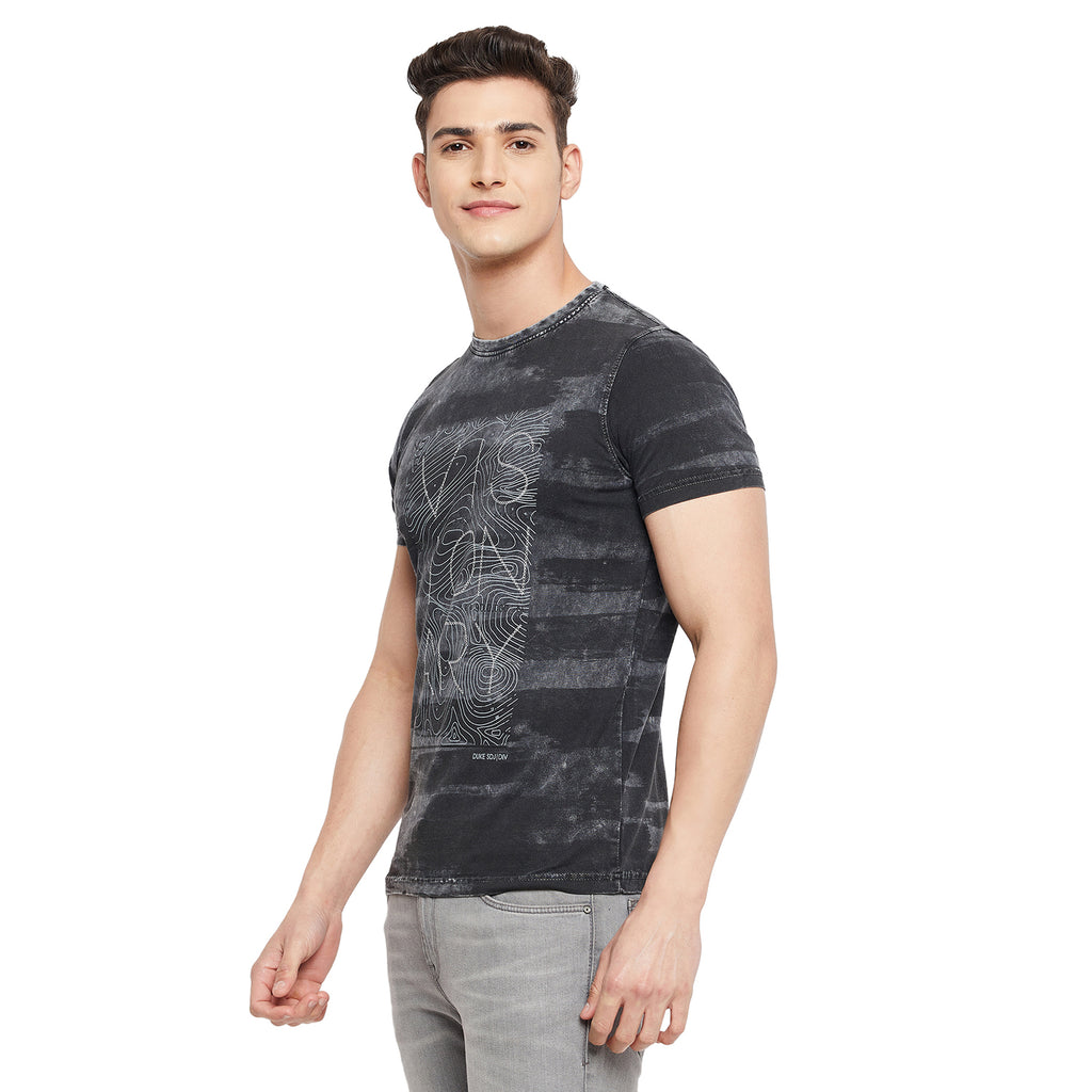Duke Urban Men Half Sleeve Cotton T-Shirt (LF4611)