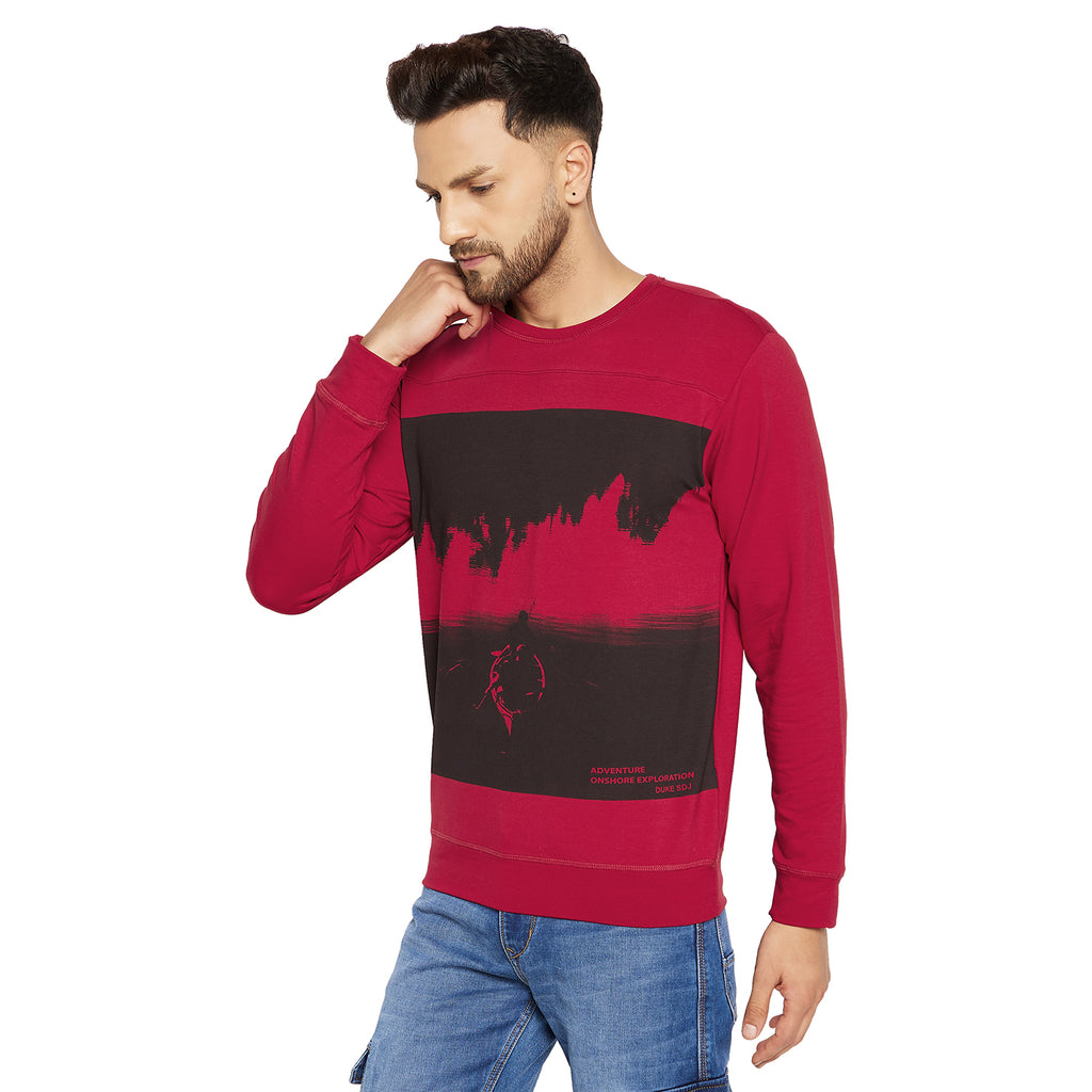 Duke Urban Men Round Neck Sweatshirt (LF6116)