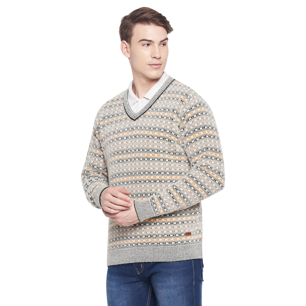 Duke Urban Men Full Sleeve V Neck Sweater (SDS2064)