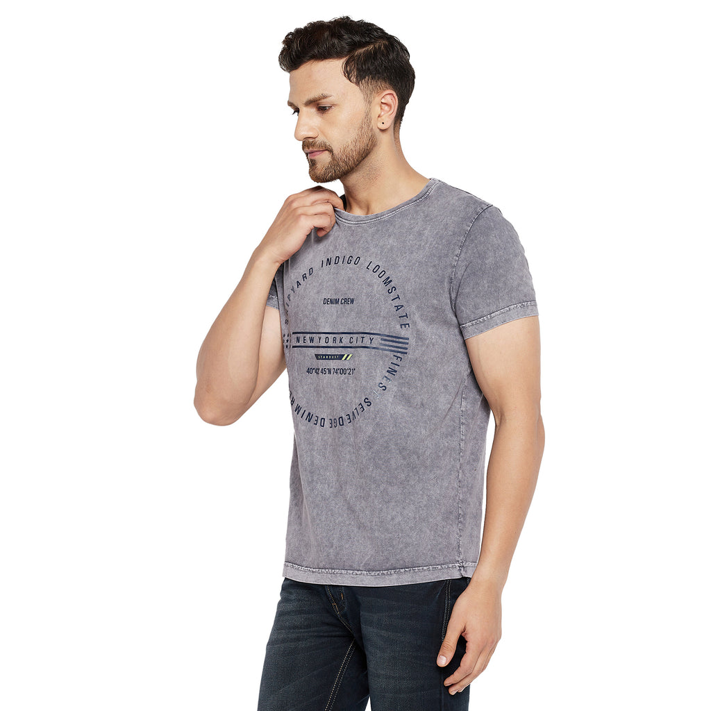 Duke Urban Men Half Sleeve Cotton T-shirt (LF5452)