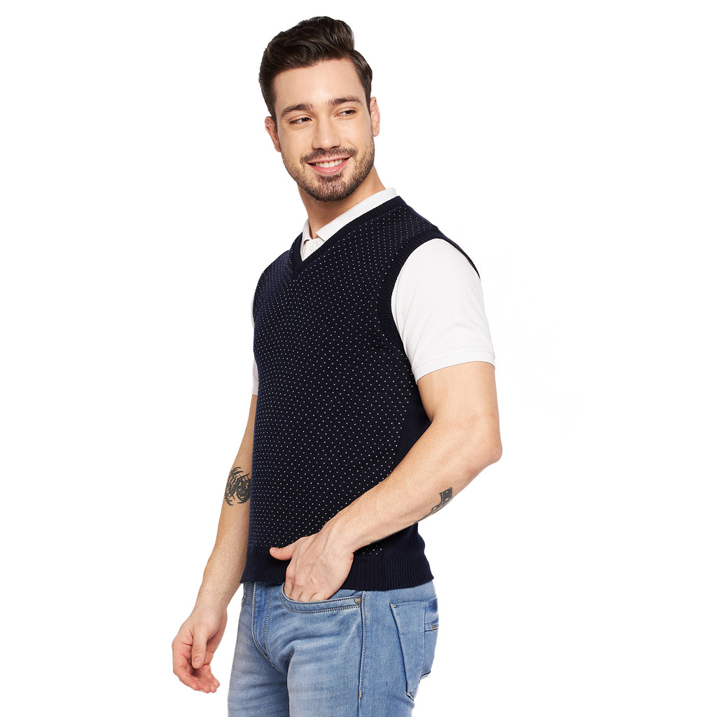 Duke Urban Men Sleeveless Reversible Sweater (SDS2040)