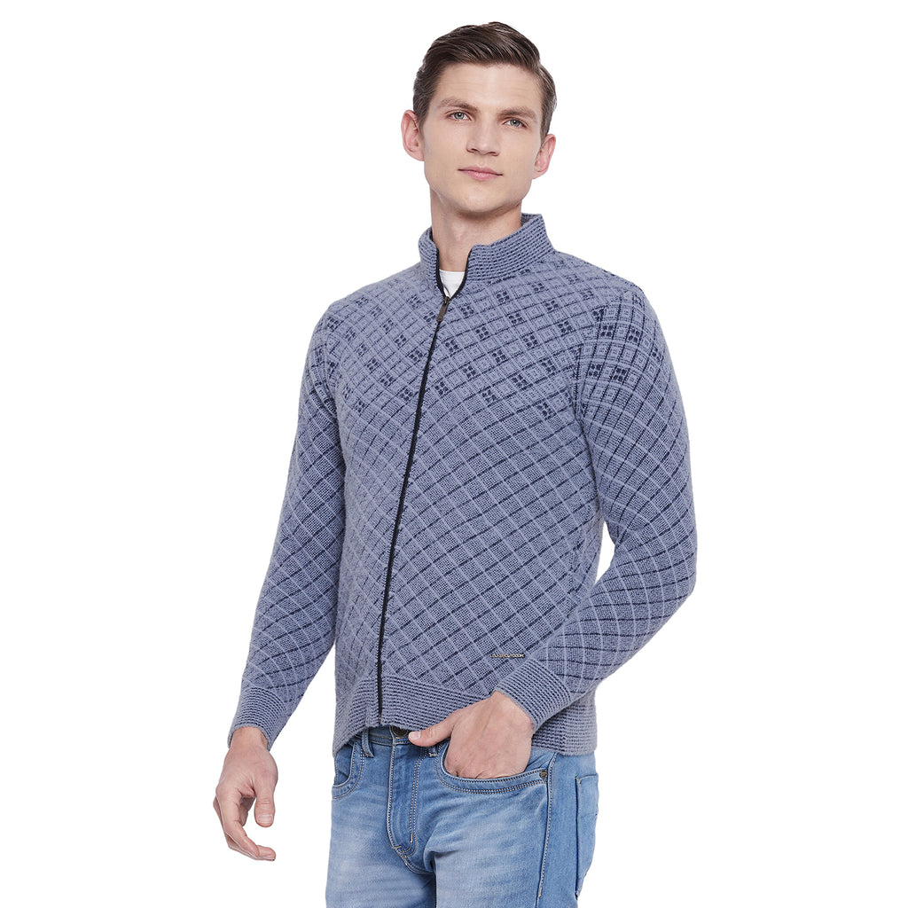 Duke Urban Men Full Sleeve Zipper Sweater (SDS681)