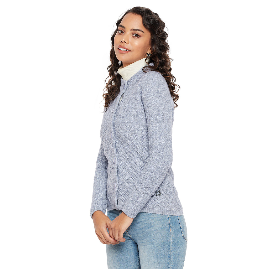 Duke Urban Women Round Neck Cardigan  (SDS1046)