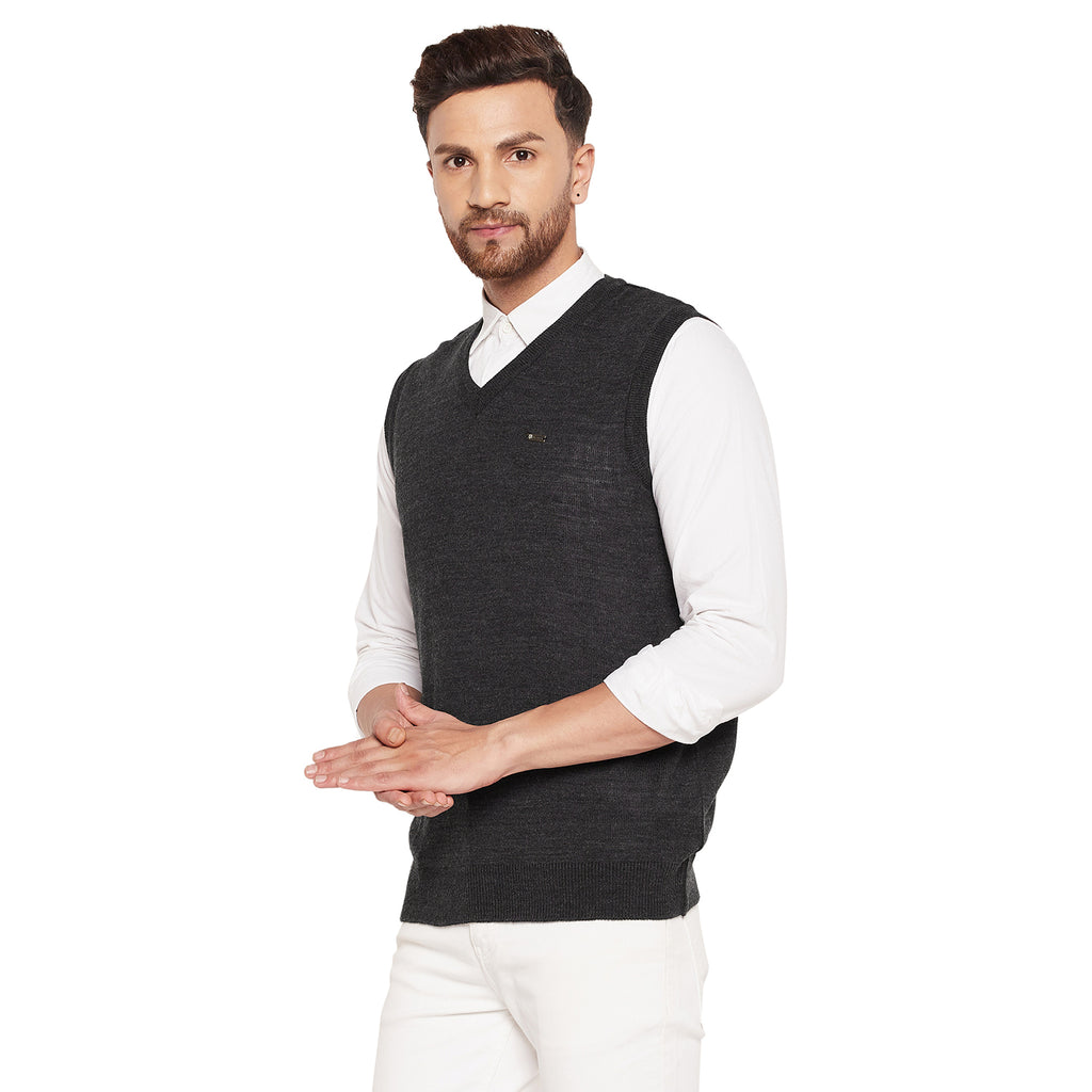 Duke Urban Men Sleeveless V-Neck Sweater (SDS2000)