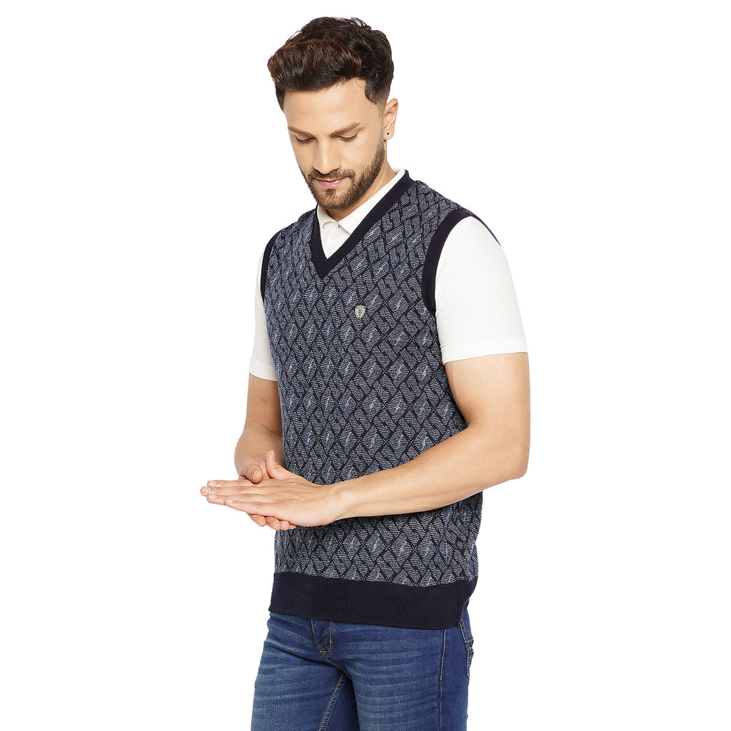 Duke Urban Men Sleeveless Reversible Sweater (SDS2042)