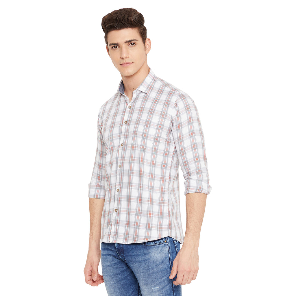 Duke Urban Men Full Sleeve Cotton Shirt (SDO8CKTO)
