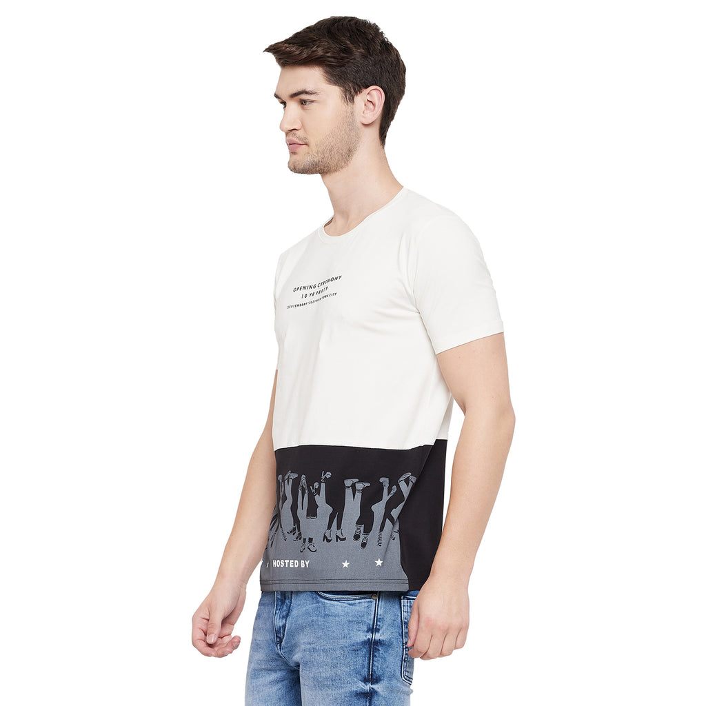 Duke Urban Men Half Sleeve Cotton T-shirt (LQ3557)