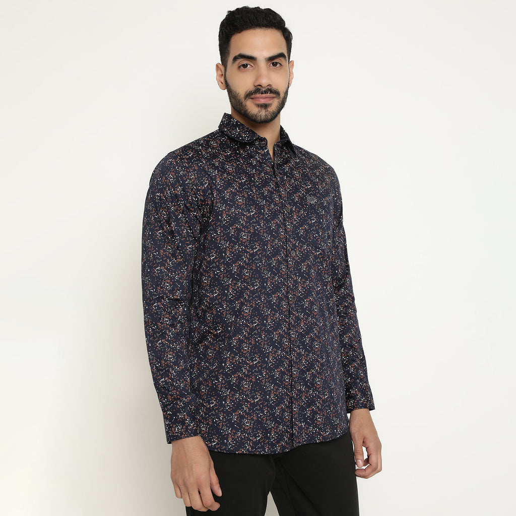 Duke Urban Men Full Sleeve Cotton Shirt (SDO6PRTG)