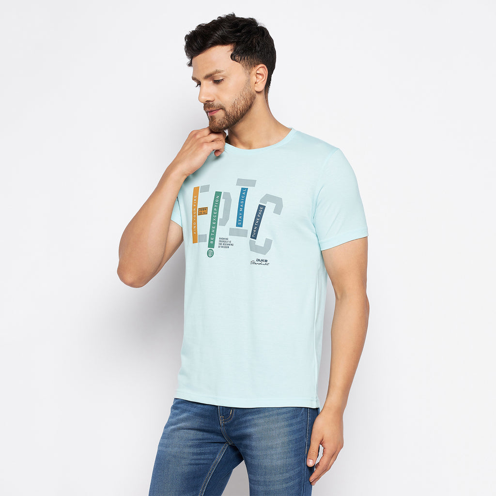 Duke Urban Men Half Sleeve Cotton T-shirt (LF5760)