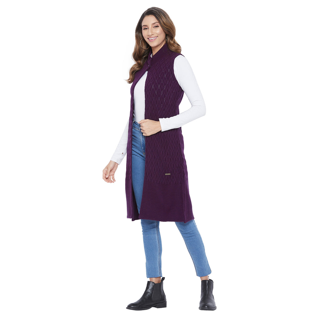 Duke Urban Women Sleeveless Shrug (SDS955)