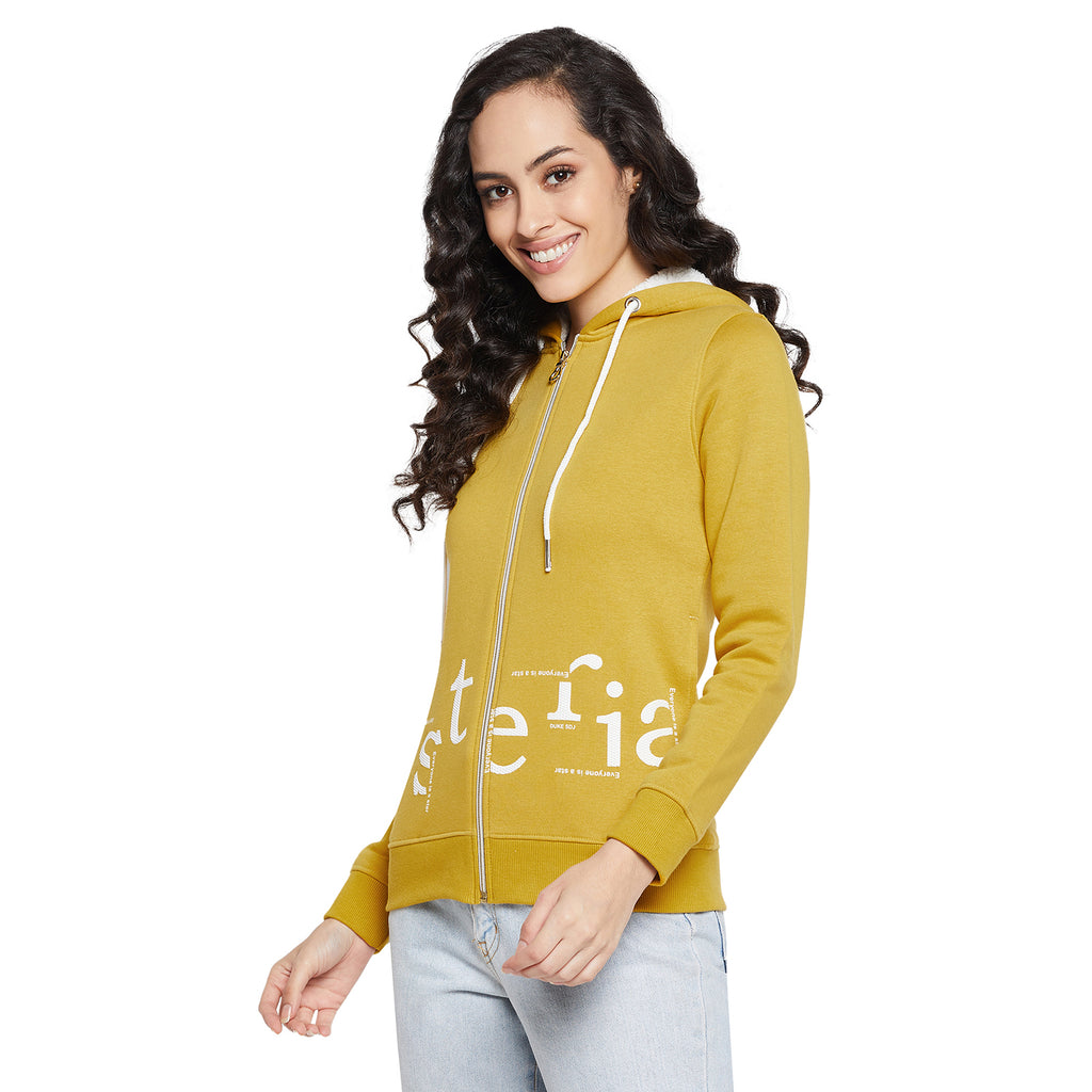 Duke Urban Women Full Sleeve Hooded Sweatshirt (LFX844)