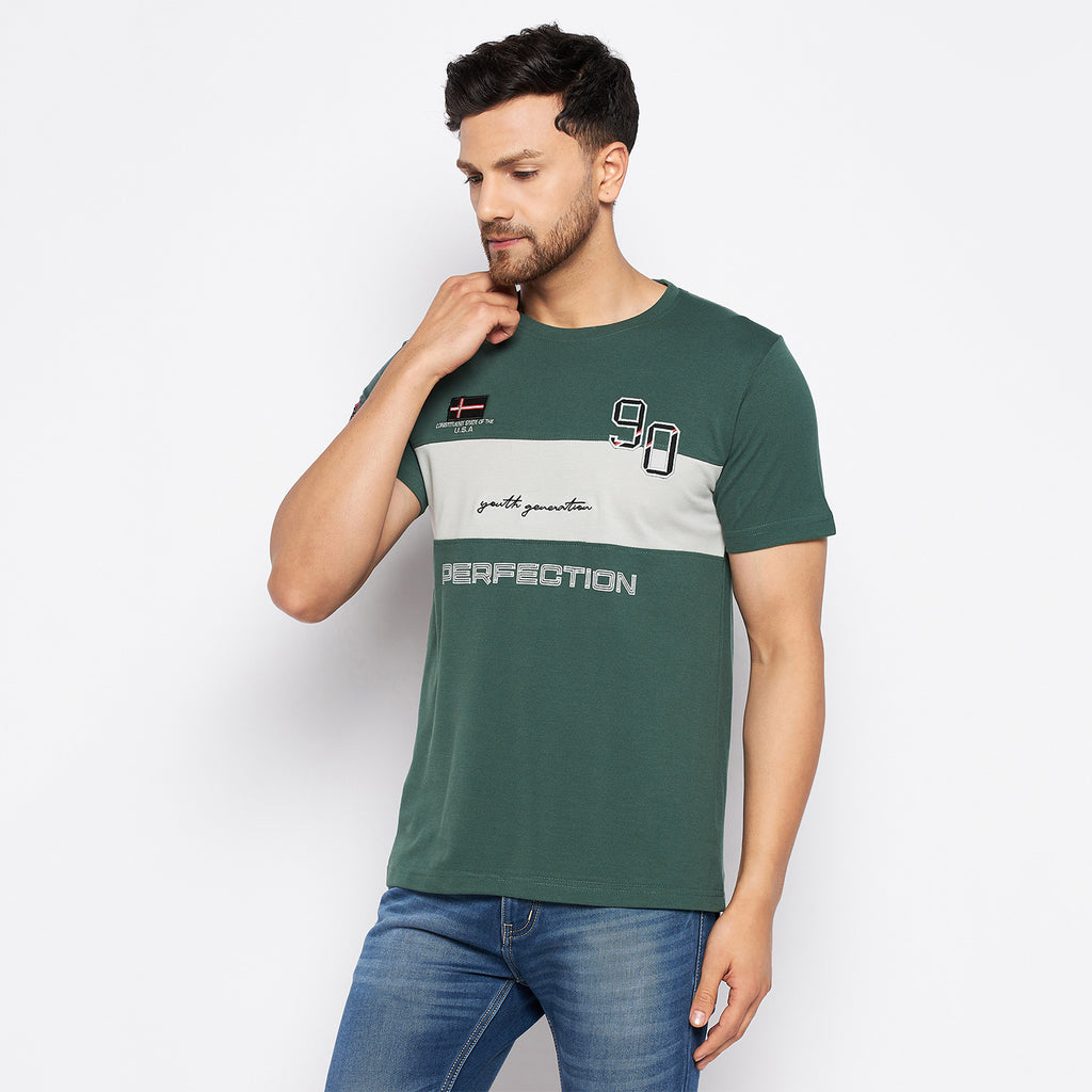 Duke Urban Men Half Sleeve Cotton T-shirt (LF5767)