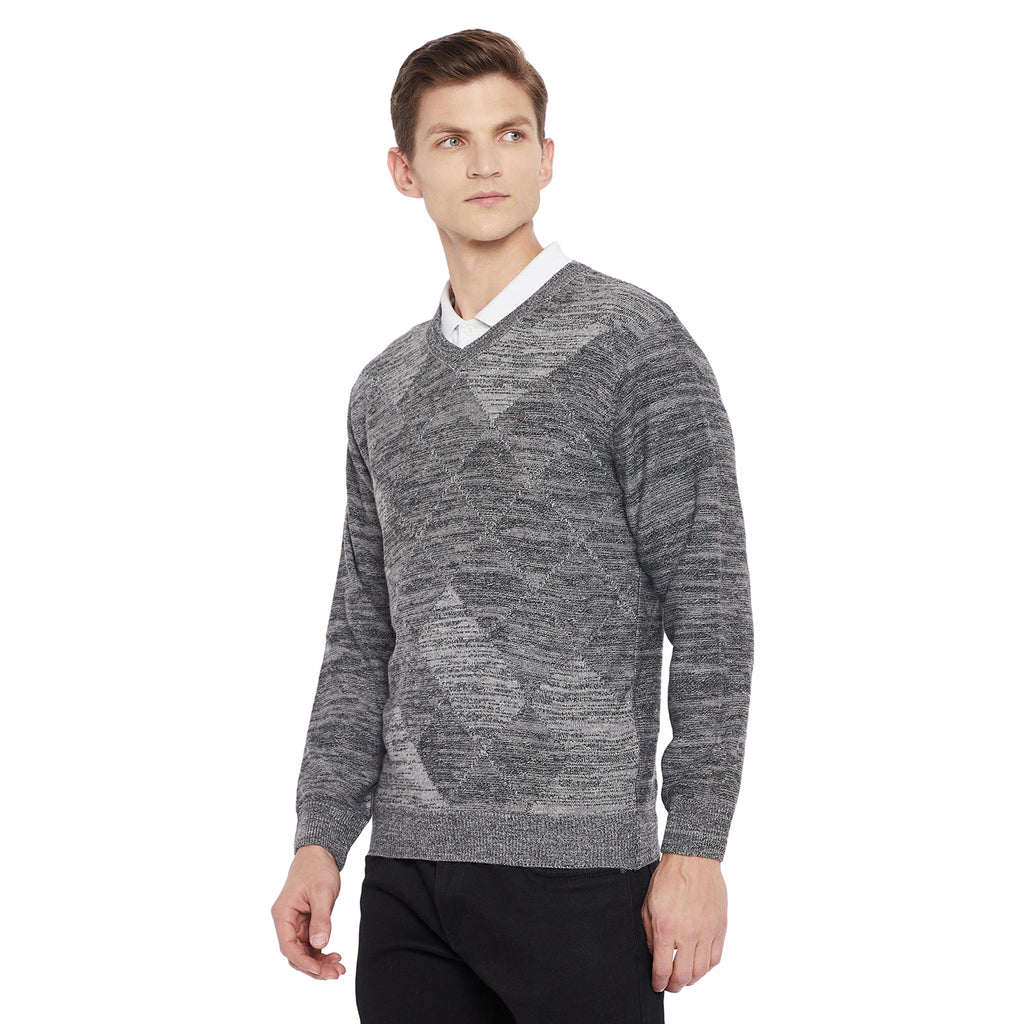 Duke Urban Men Full Sleeve V Neck Sweater (SDS581)