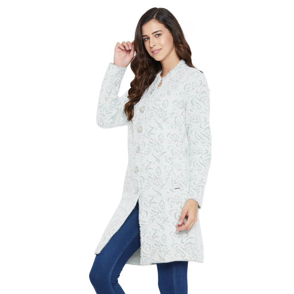 Duke Urban Women Full Sleeve Long Cardigan (SDS957)