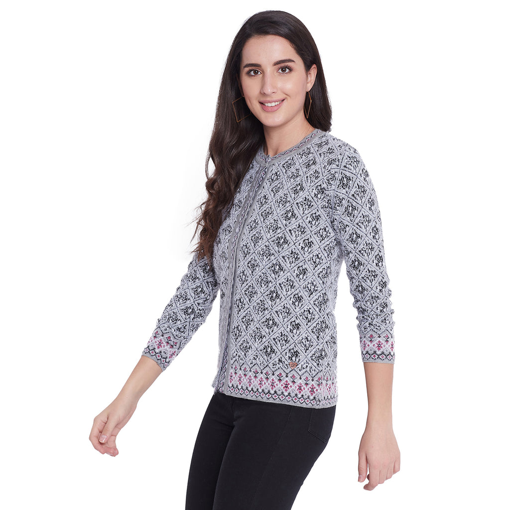 Duke Urban Women Full Sleeve Cardigan (SDS9591)