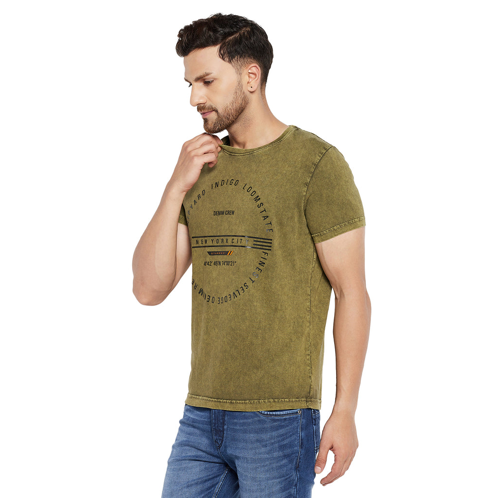 Duke Urban Men Half Sleeve Cotton T-shirt (LF5452)