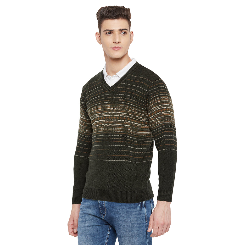 Duke Urban Men Full Sleeve V Neck Sweater (SDS2050)