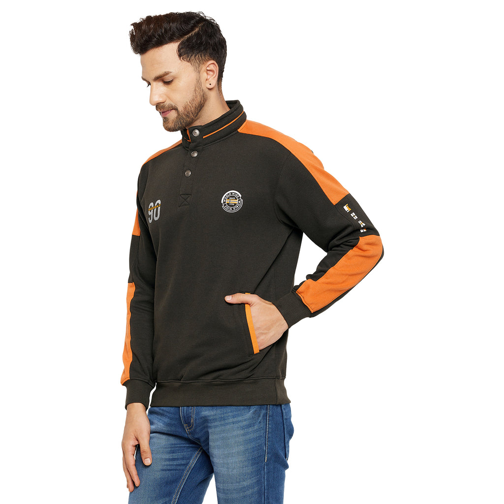 Duke Urban Men Collared Sweatshirt (LF6129)