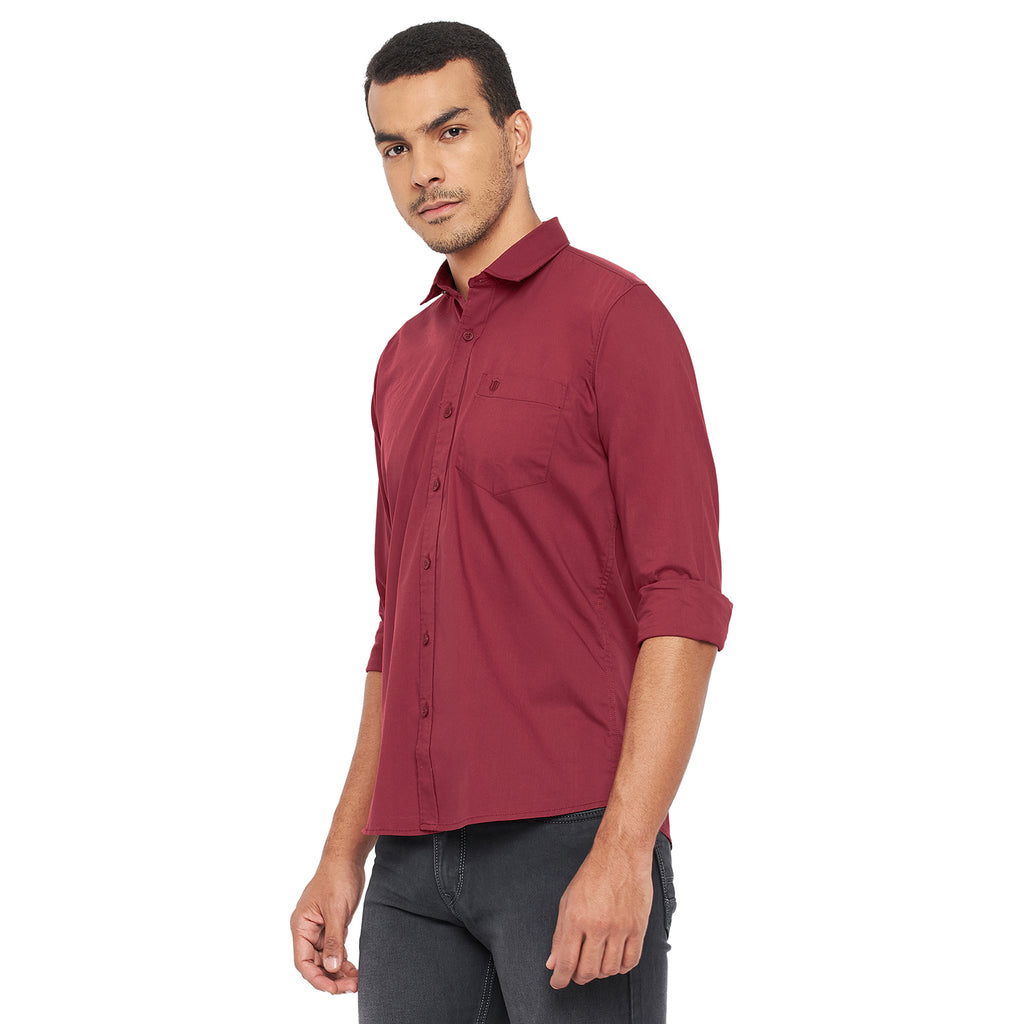 Duke Urban Men Full Sleeve Cotton Shirt (SDO8PLPS)