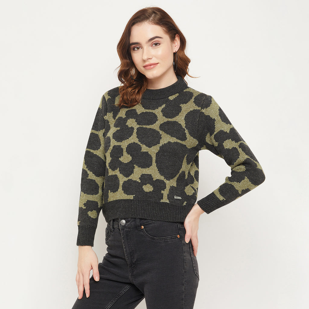 Duke Urban Women Self Design Pullover (SDS1022)