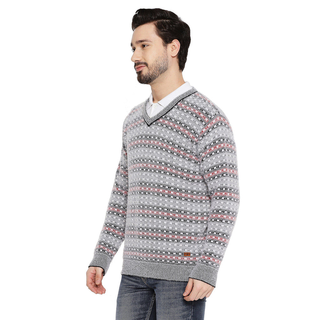 Duke Urban Men Full Sleeve V Neck Sweater (SDS2064)