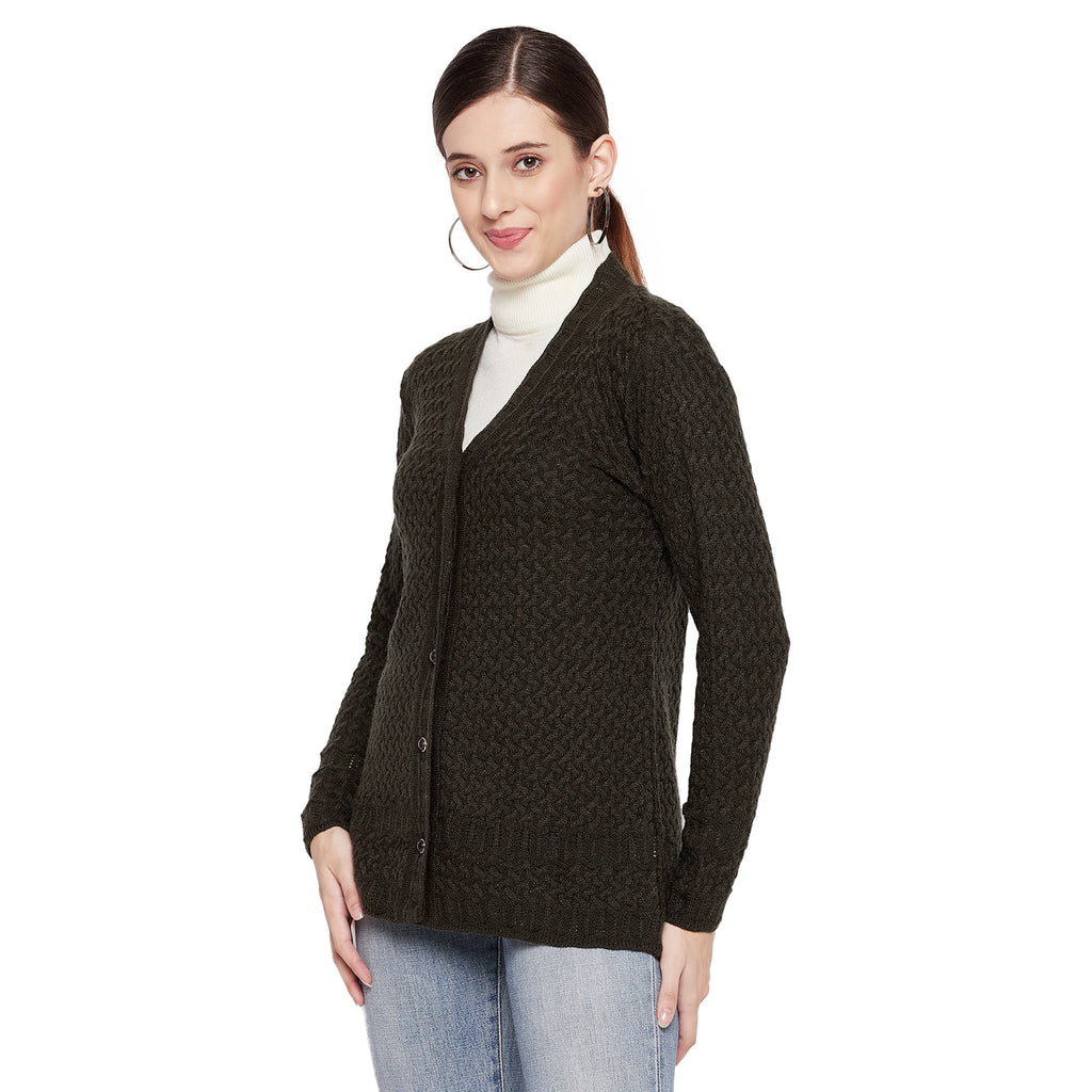 Duke Urban Women Full Sleeve Cardigan (SDS1068)
