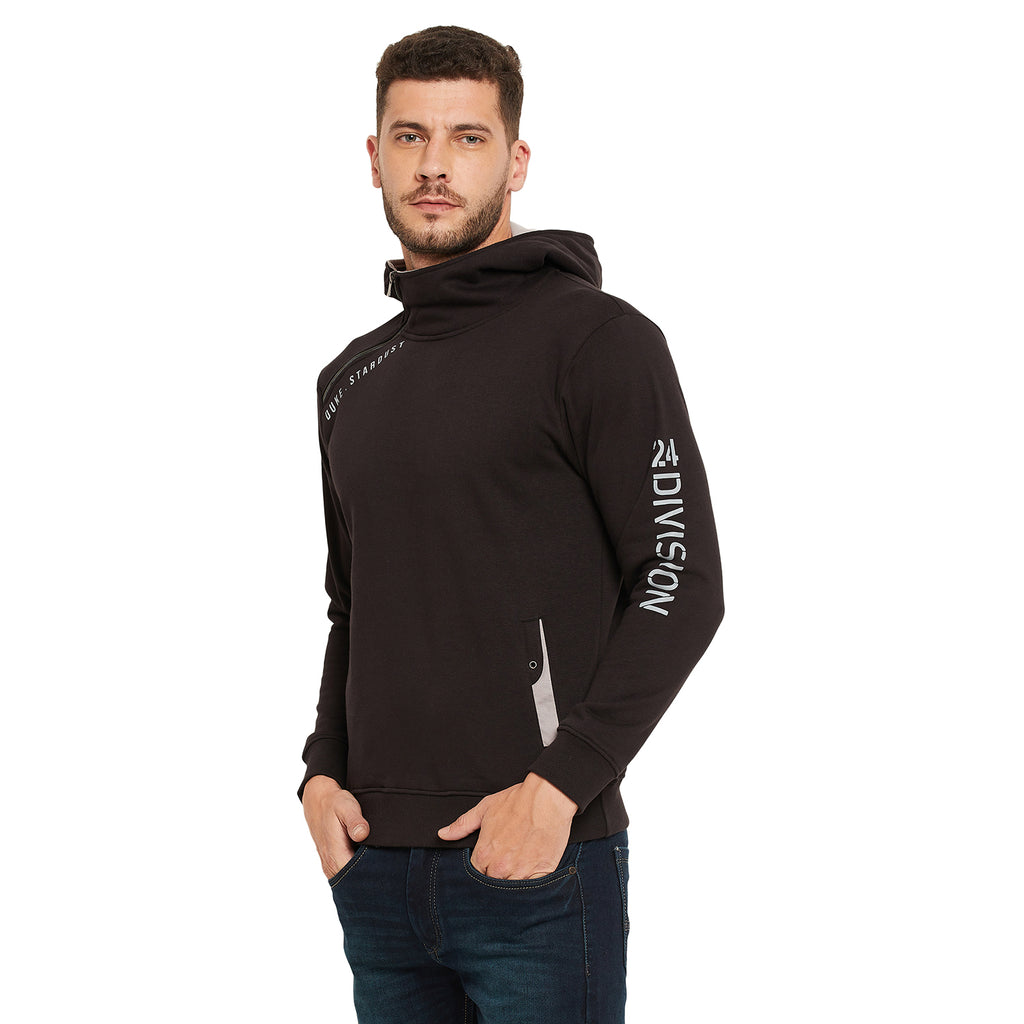 Duke Urban Men Asymmetric Neck Sweatshirt (MLF3801)