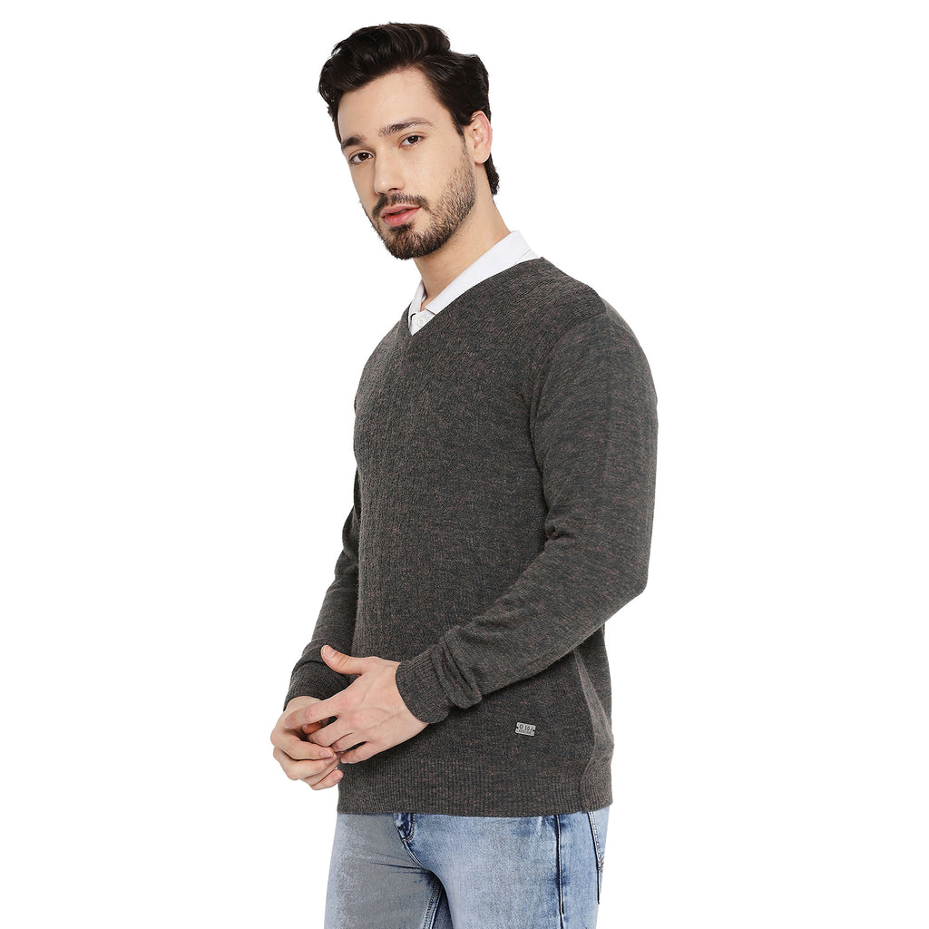 Duke Urban Men Full Sleeve V Neck Sweater (SDS2048)