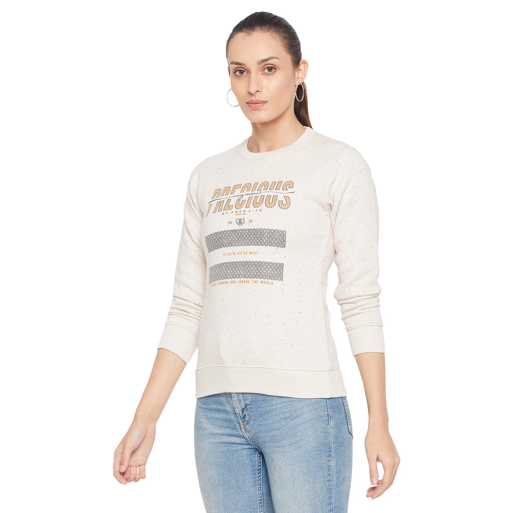 Duke Urban Women Full Sleeve Round Neck Sweatshirt (LFX885)