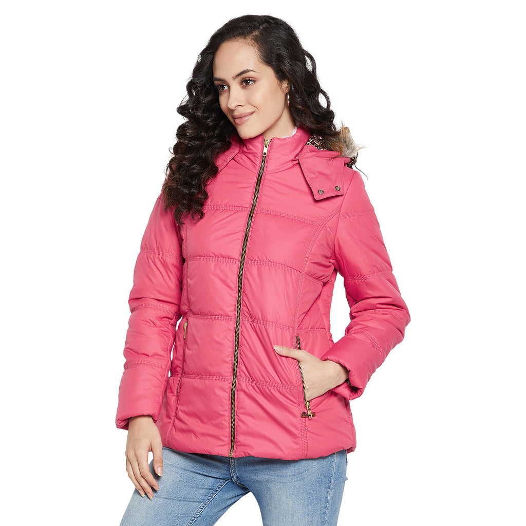Duke Urban Women Full sleeve Hooded Jacket (SDZ1925)