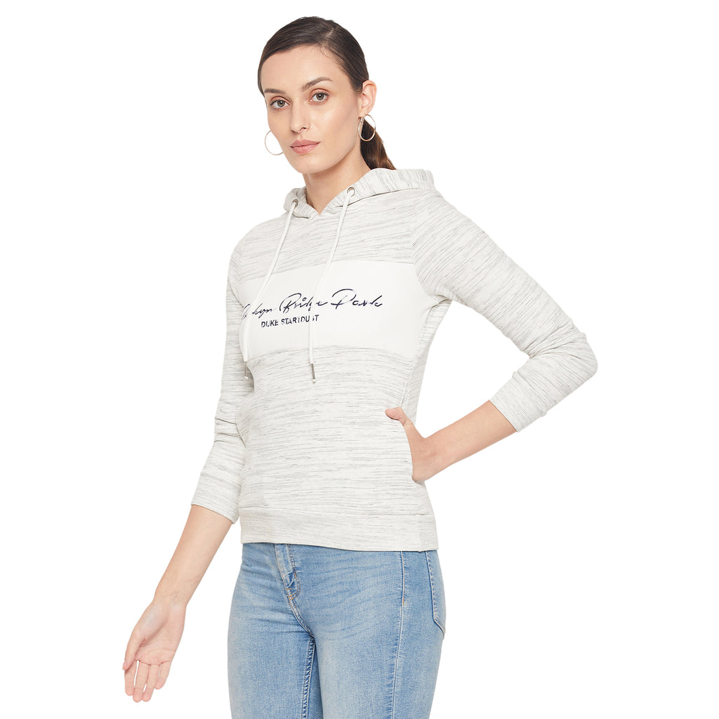 Duke Urban Women Full Sleeve Hooded Sweatshirt (LFX782)