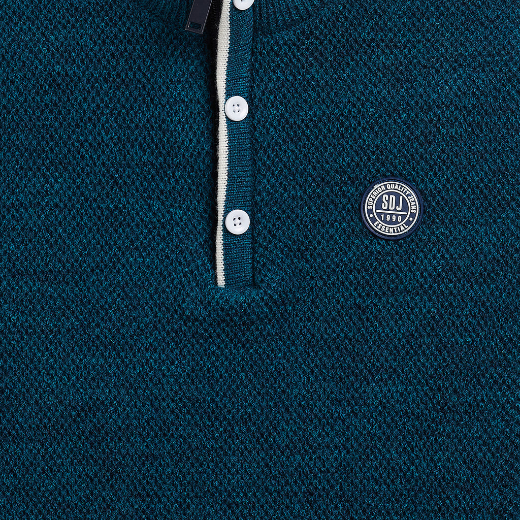 Duke Urban Boys Full Sleeve Button Placket Sweater (SDS3607)