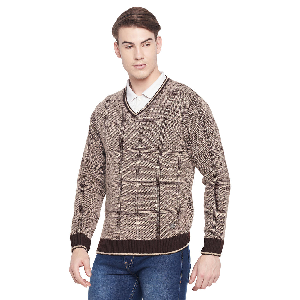 Duke Urban Men Full Sleeve V Neck Sweater (SDS2067)