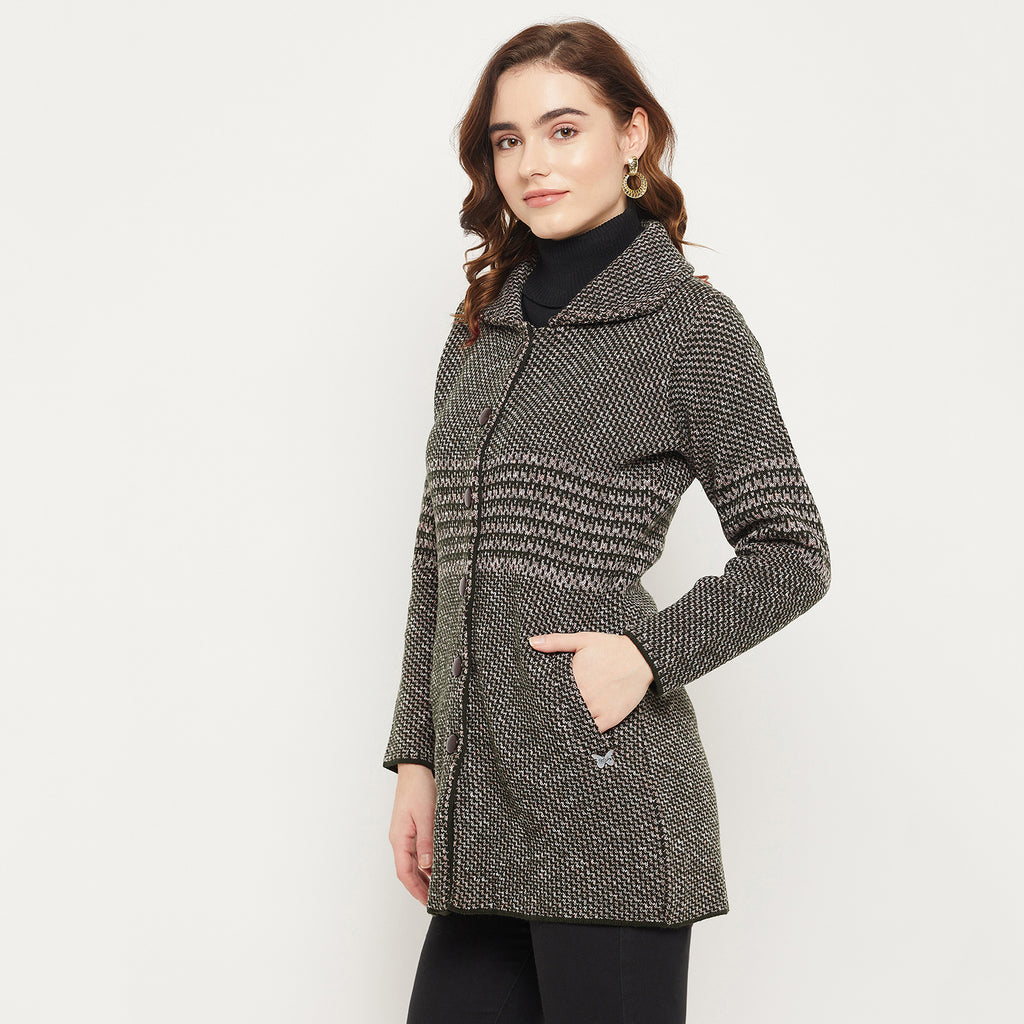 Duke Urban Women Self Design Cardigan (SDS1112)