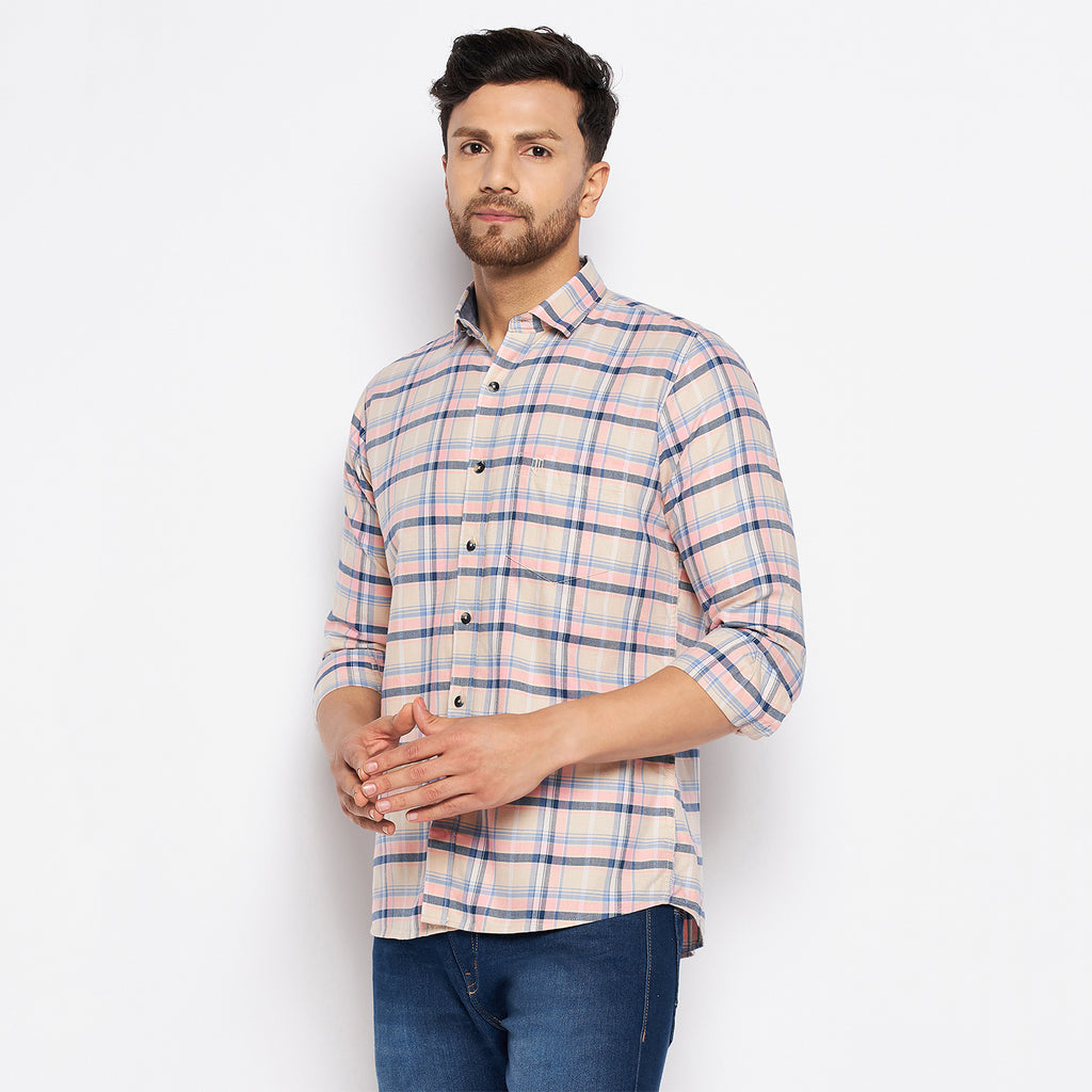 Duke Urban Men Full Sleeve Cotton Shirt (SDO8CKOI)