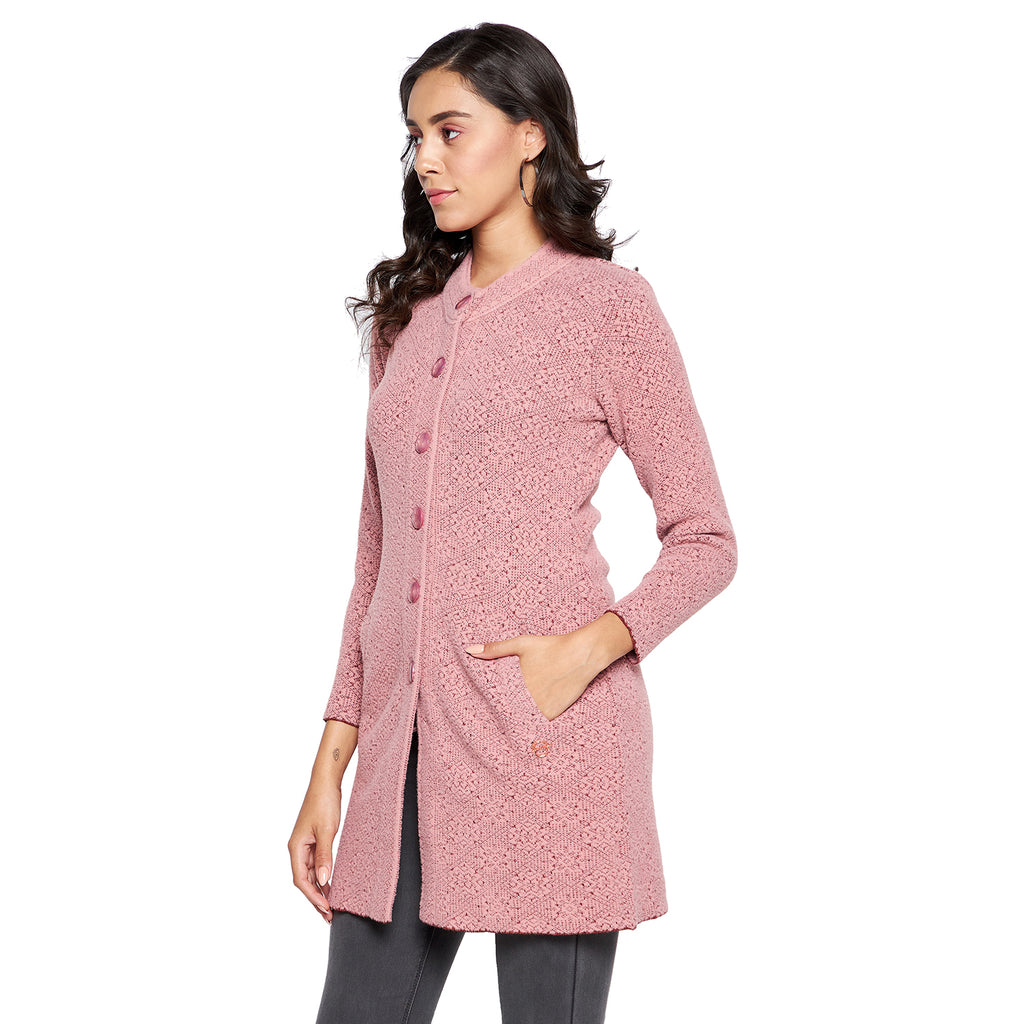 Duke Urban Women Full sleeve Round Neck Cardigan (SDS1092)