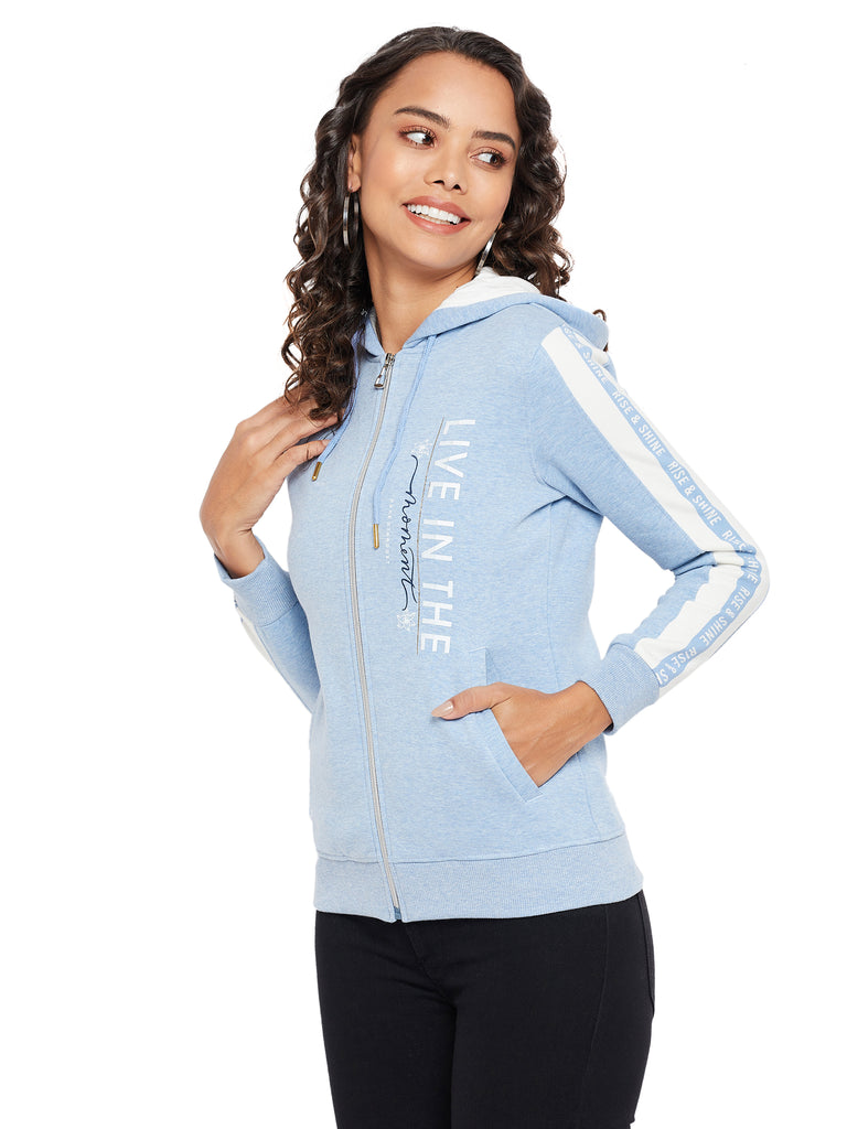 Duke Urban Women Full Sleeve Hooded Sweatshirt (LFX839)