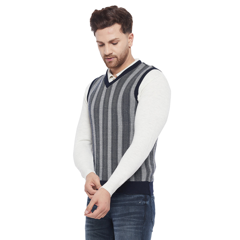 Duke Urban Men Sleeveless Reversible Sweater (SDS717)