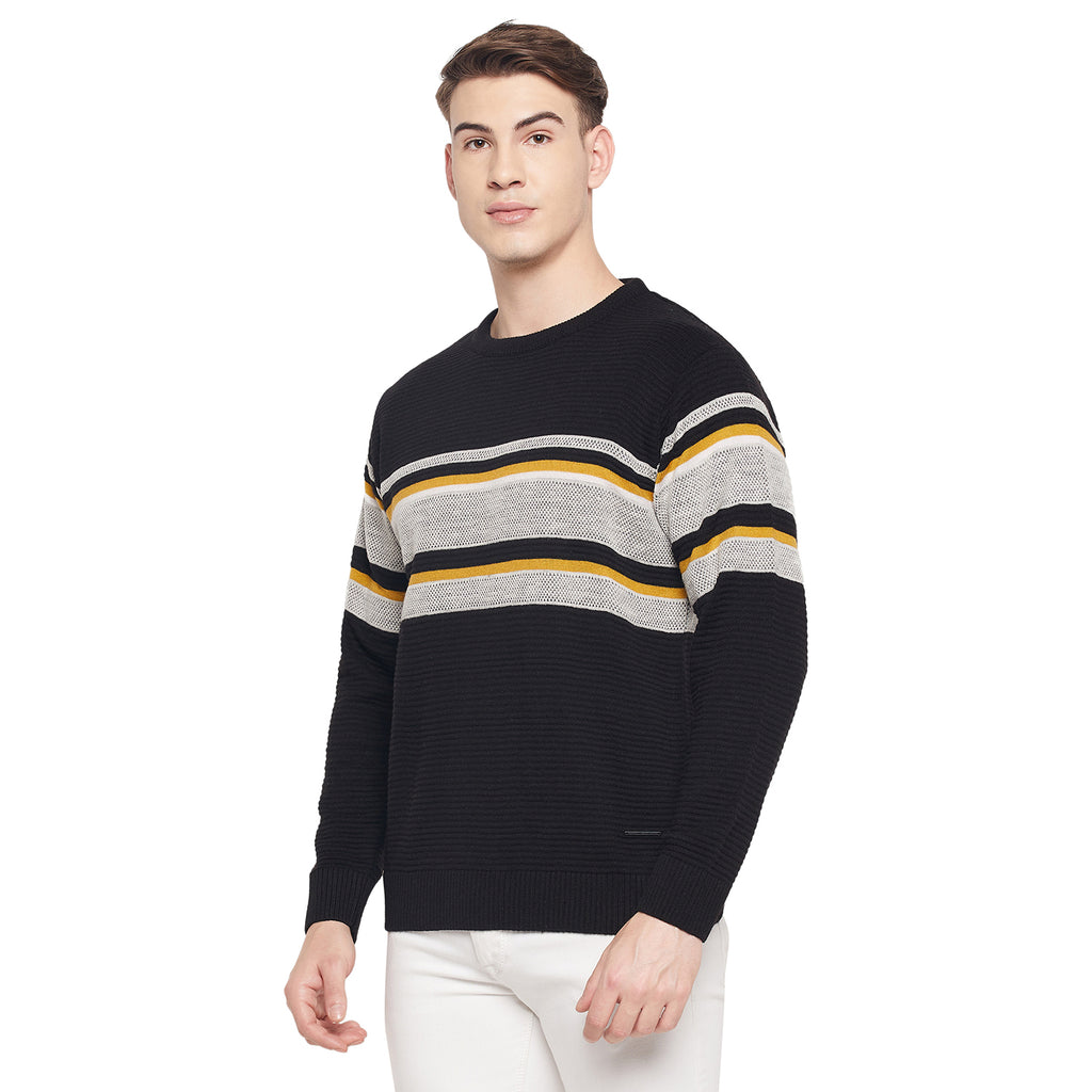 Duke Urban Men Round Neck Full Sleeve Sweater (SDS641)