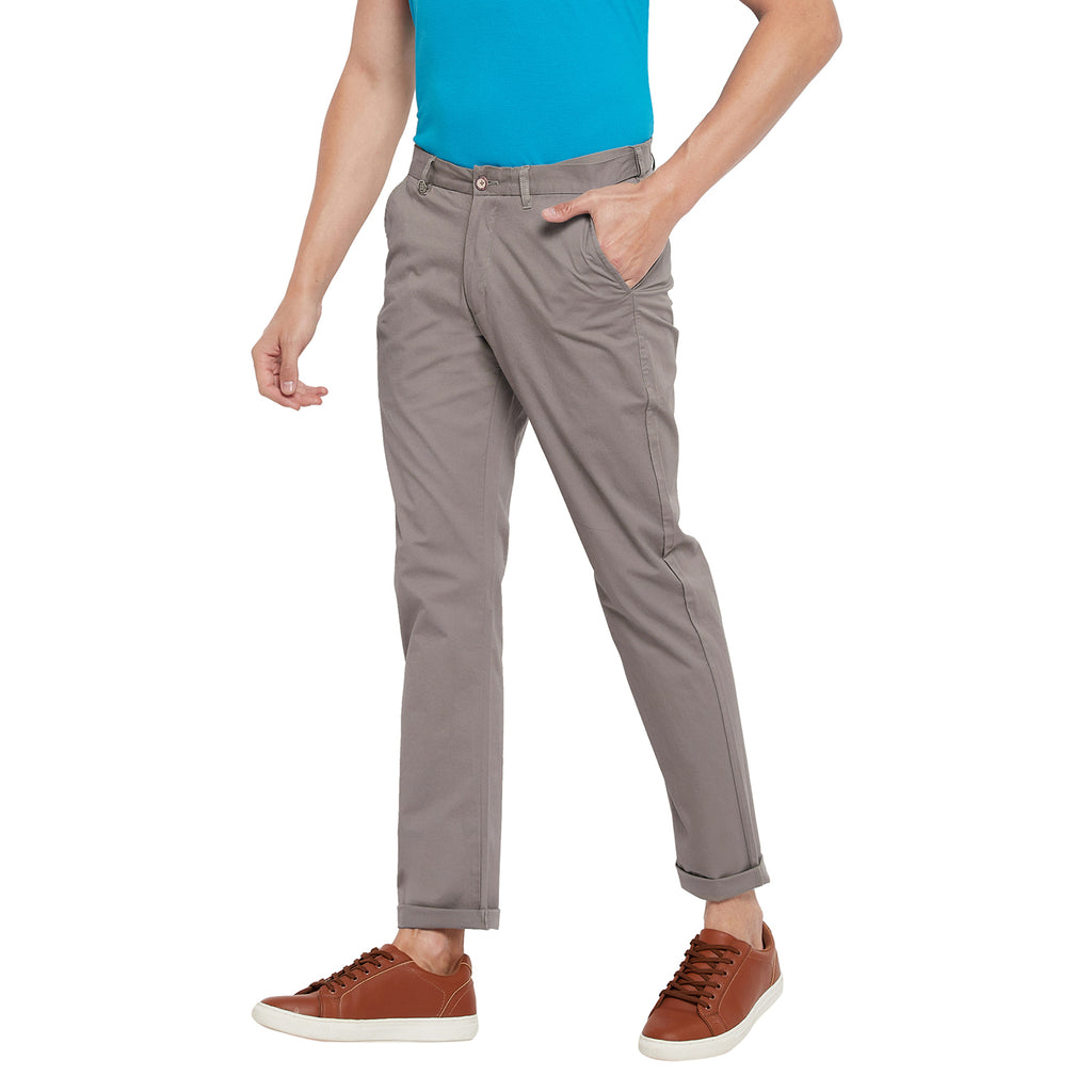 Duke Urban Men Expendable Waist Slim Fit Trousers (SDT4513E)