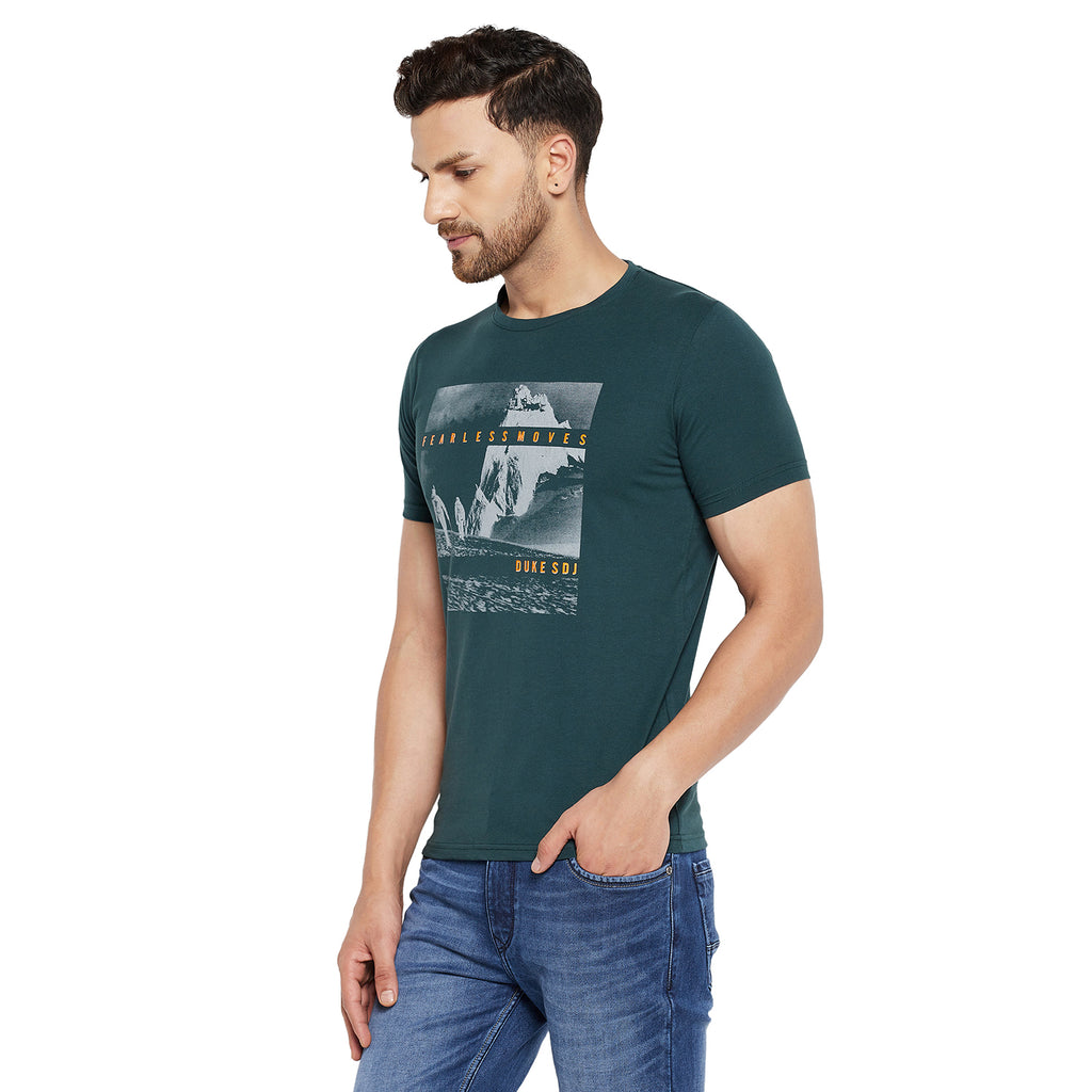 Duke Urban Men Half Sleeve Cotton T-shirt (LF5739)
