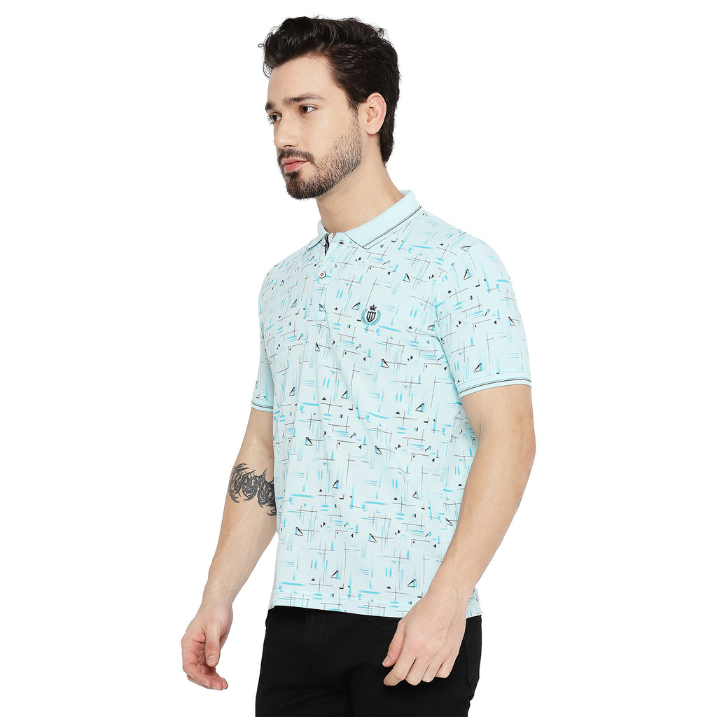 Duke Urban Men Half Sleeve Cotton T-shirt (LF5477)