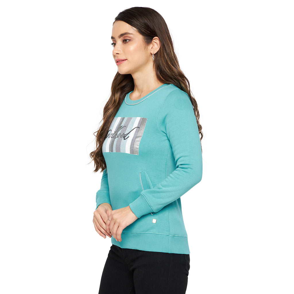 Duke Urban Women Full Sleeve Round Neck Sweatshirt (LFX780)