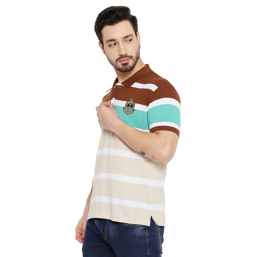 Duke Urban Men Half Sleeve Cotton T-shirt (LF5420)