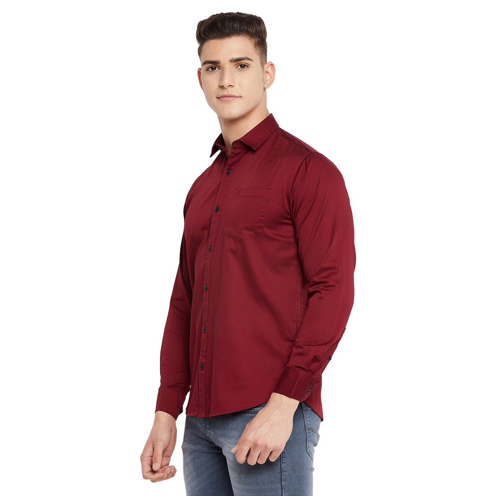 Duke Urban Men Full Sleeve  Cotton Shirt (SDO5SATR)