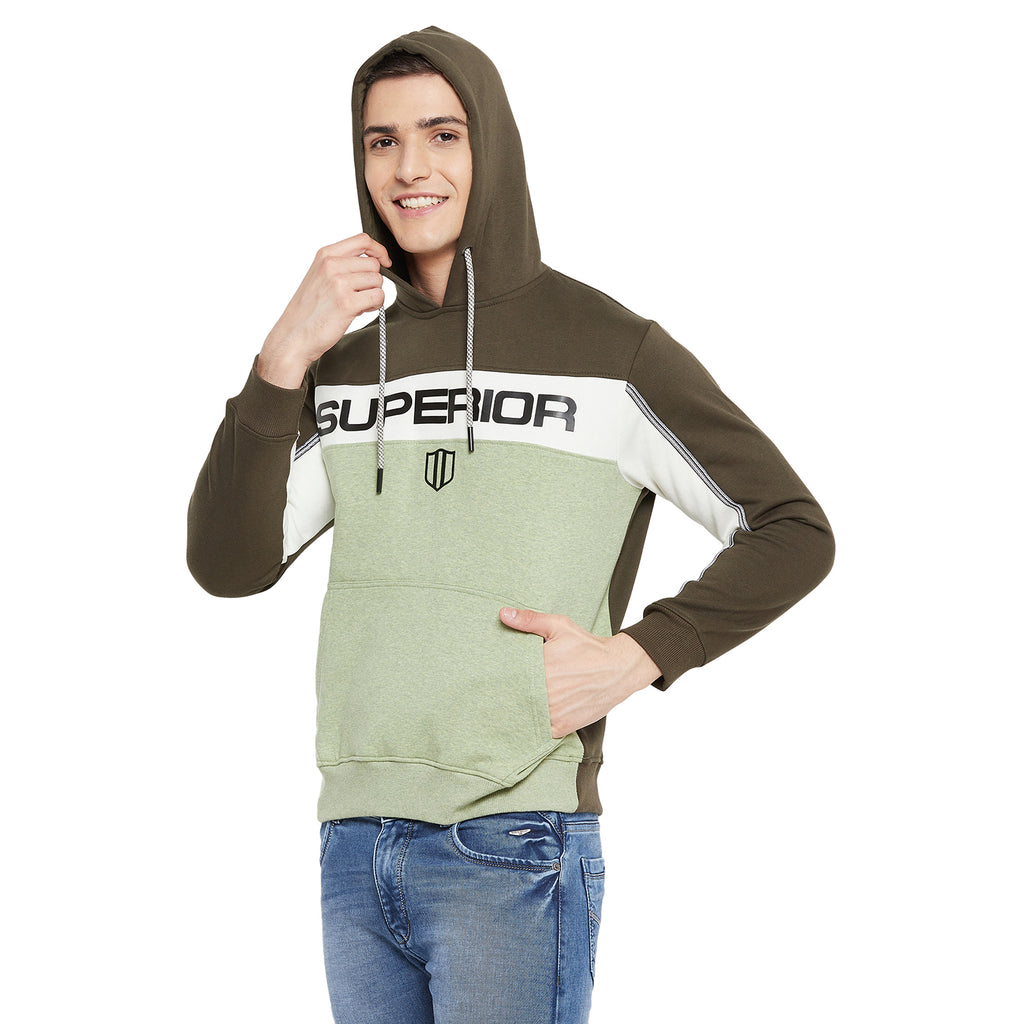 Duke Urban Men Hooded Neck Sweatshirt (LF3691)