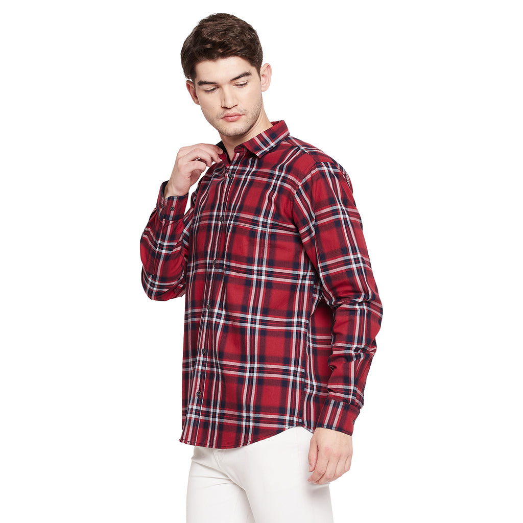 Duke Urban Men Full Sleeve Cotton Shirt (SDO5CKIF)