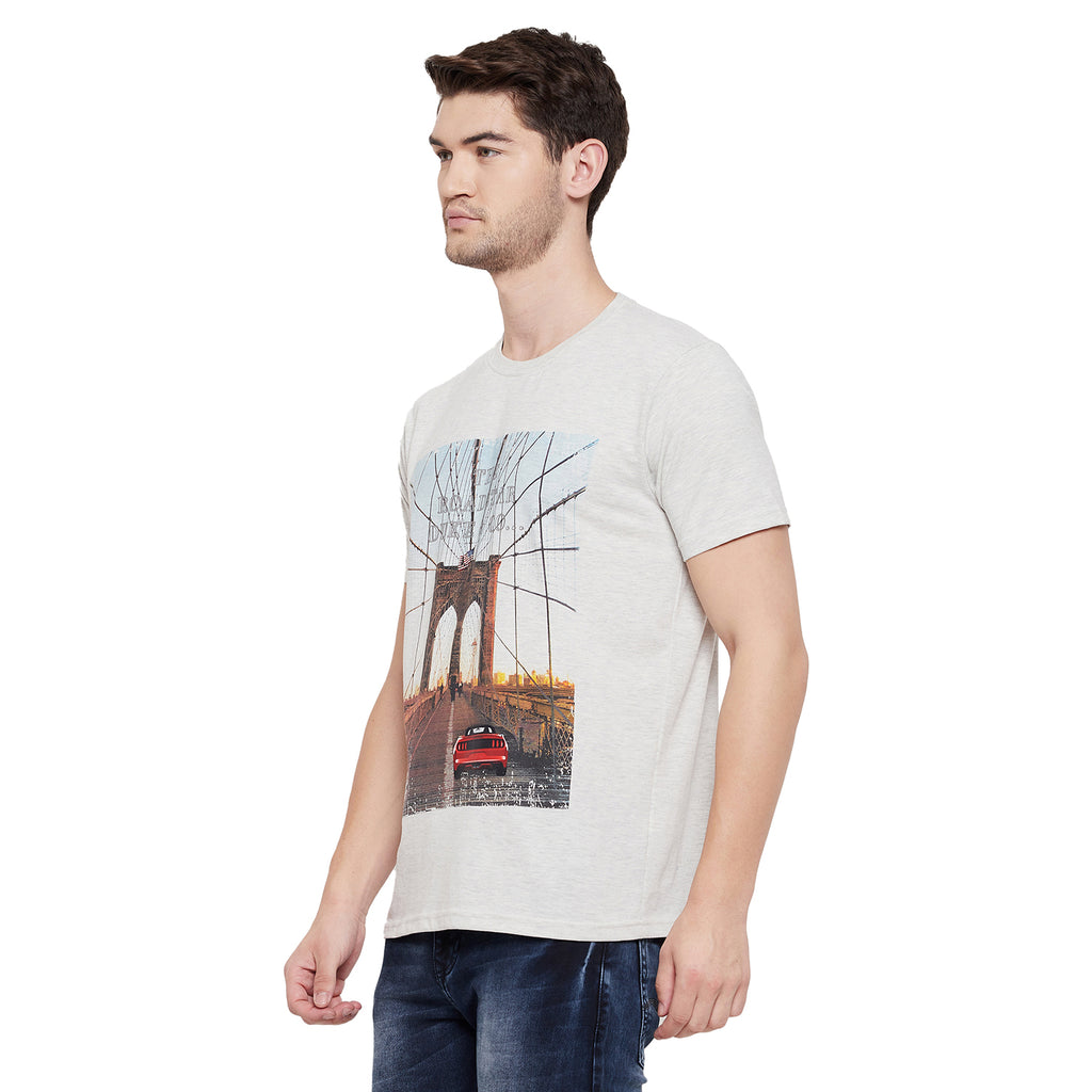 Duke Urban Men Half Sleeve Cotton T-shirt (LF5254)