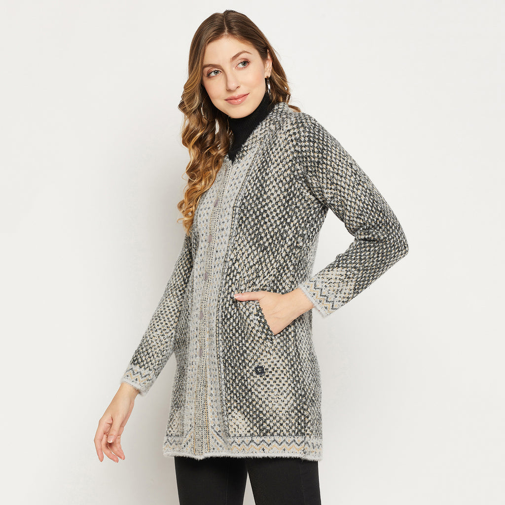 Duke Urban Women Full Sleeve Cardigan (SDS1113)